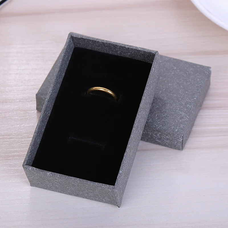 DoreenBeads подарочные коробки для ювелирных изделий прямоугольные серьги упаковочная коробка кольцо ожерелье набор Шкатулка 8*5*2,5 см простая 1 штука