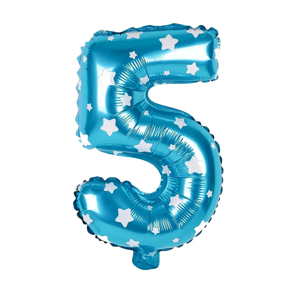 16 40inch Gold Foil Balloons Happy Birthday Decoration Aluminium Digit Number Balloon Party Supplies Wedding Decor | Дом и сад