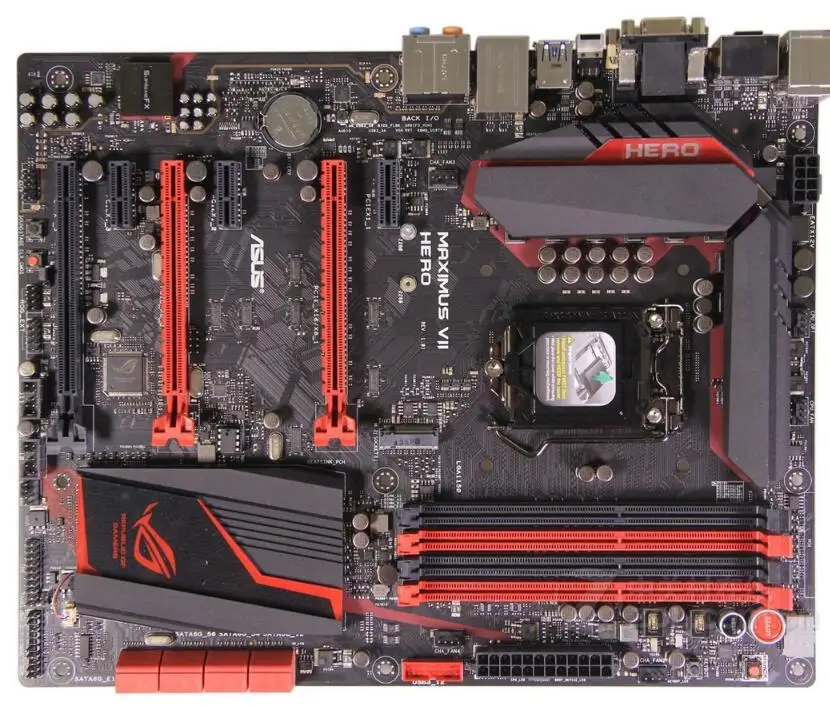 Разъем LGA 1150 для ASUS MAXIMUS VII HERO оригинал б/у Рабочий стол Intel Z97 материнская плата DDR3