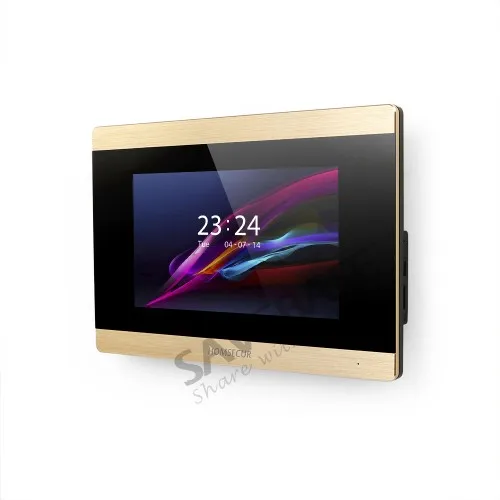 HOMSECUR 7 дюймов сенсорный экран крытый монитор BM715 G для HDK видео двери телефона