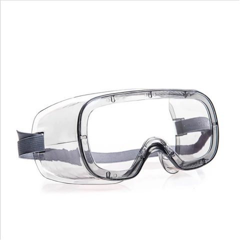 Анти-ударные анти-химические брызги ветрозащитные Bicyle больничные защитные очки Экономичные прозрачные линзы Рабочая защита глаз