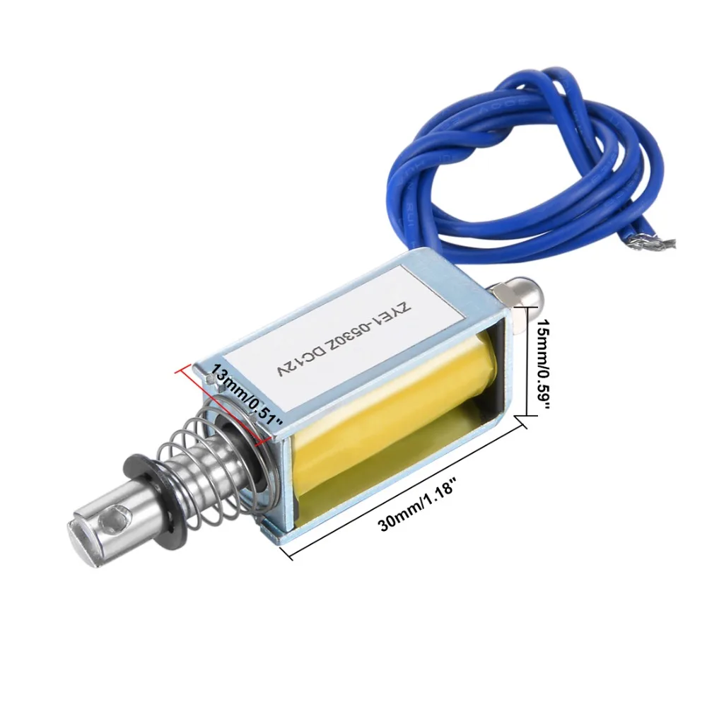 UXCELL DC 12 V/24 V Электромагнитный Электромагнит пуш-ап Тип открытая рамка Электромагнит пуш-ап Тип прямолинейного движения с хорошим качеством, открытая рамка
