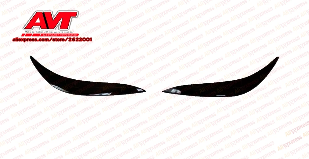 Cilia брови для Toyota Corolla 2010 2013 накладка молдинги подсветка Внешнее украшение