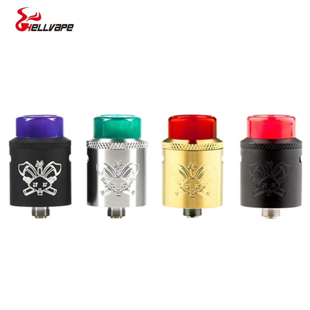 Оригинальный Hellvape мертвый кролик SQ RDA распылитель fit elctronic сигарета квадрат