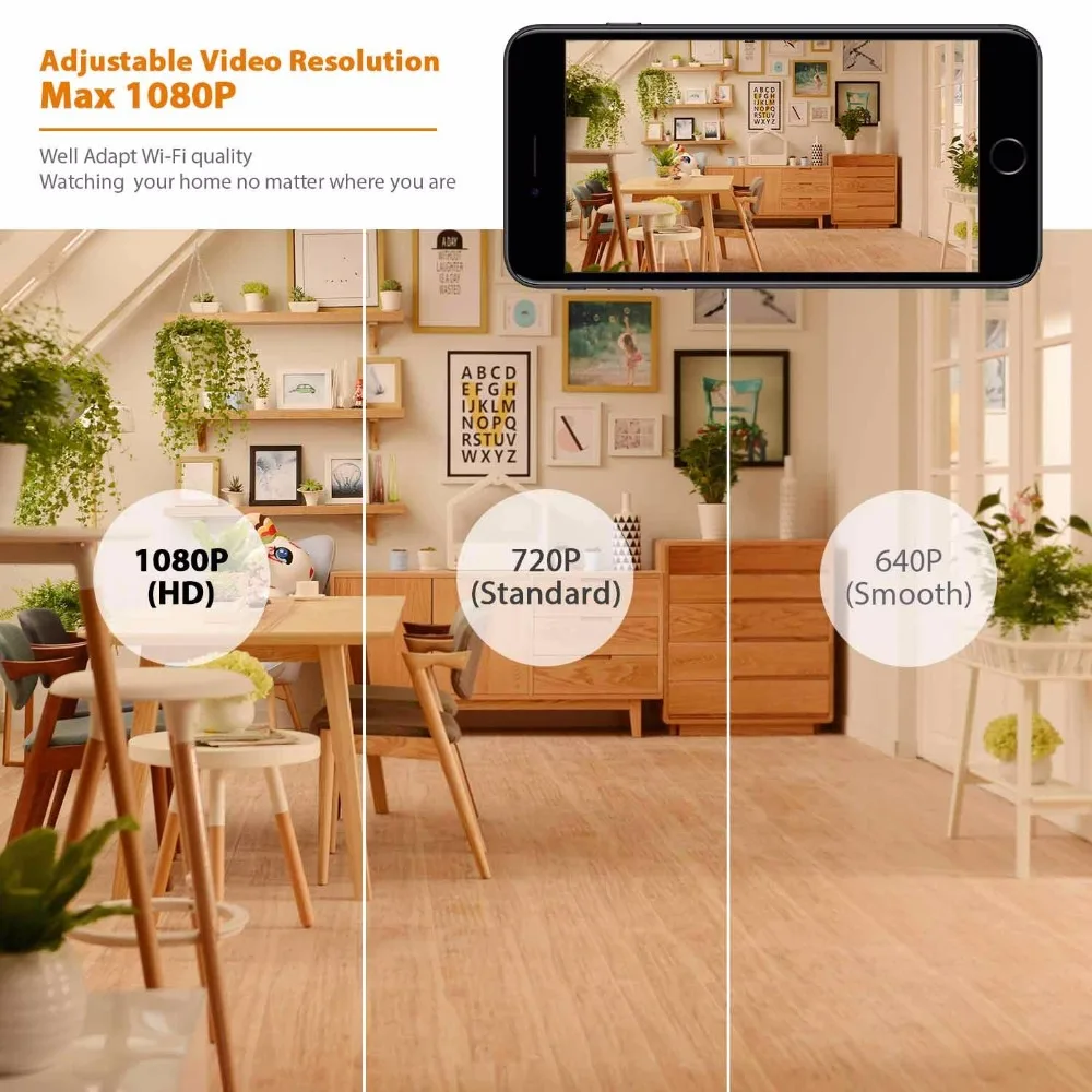IInvisible ночная версия Wi Fi IP мини Камера Беспроводной 1080P для видео Запись Поддержка