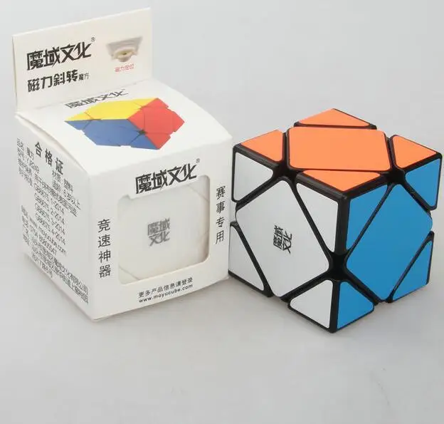 Мою hualong 3x3 Cube Черный/Stickerless-розовый/Stickerless-яркий/белый Скорость Cube Cubo мэджико кубик рубика - Цвет: Moyu CNEWB M Black