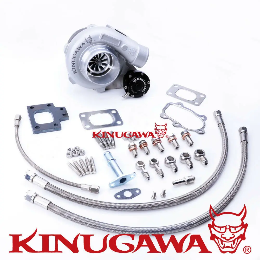Шарикоподшипниковый Турбокомпрессор Kinugawa GTX 3 &quot антивсплеск GTX2863R T25 5 болт для