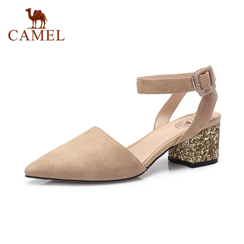 CAMEL/Новинка весенняя женская обувь Модные женские модельные туфли на среднем