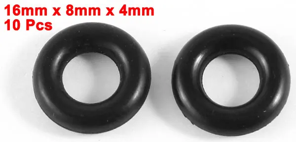 D x10 4mmx8mmx16mm Uxcell 10 шт. 4 мм толстый резиновый масляный фильтр уплотнения прокладки Черный Id. | 11 мм | 12 мм | 13 мм | 14 мм | 19 мм | 4 мм | 6 мм | 7 мм | 8 мм | - Цвет: D x10 4mmx8mmx16mm