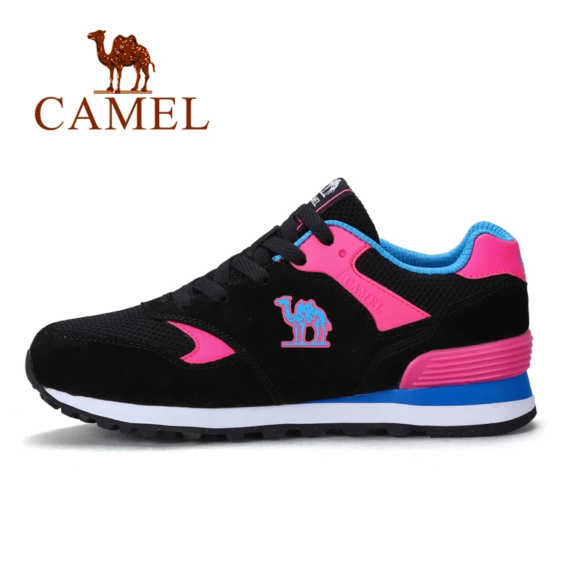 CAMEL/Женская обувь для бега; удобные спортивные кроссовки; профессиональная обувь для бега и ходьбы - Цвет: Rose Red