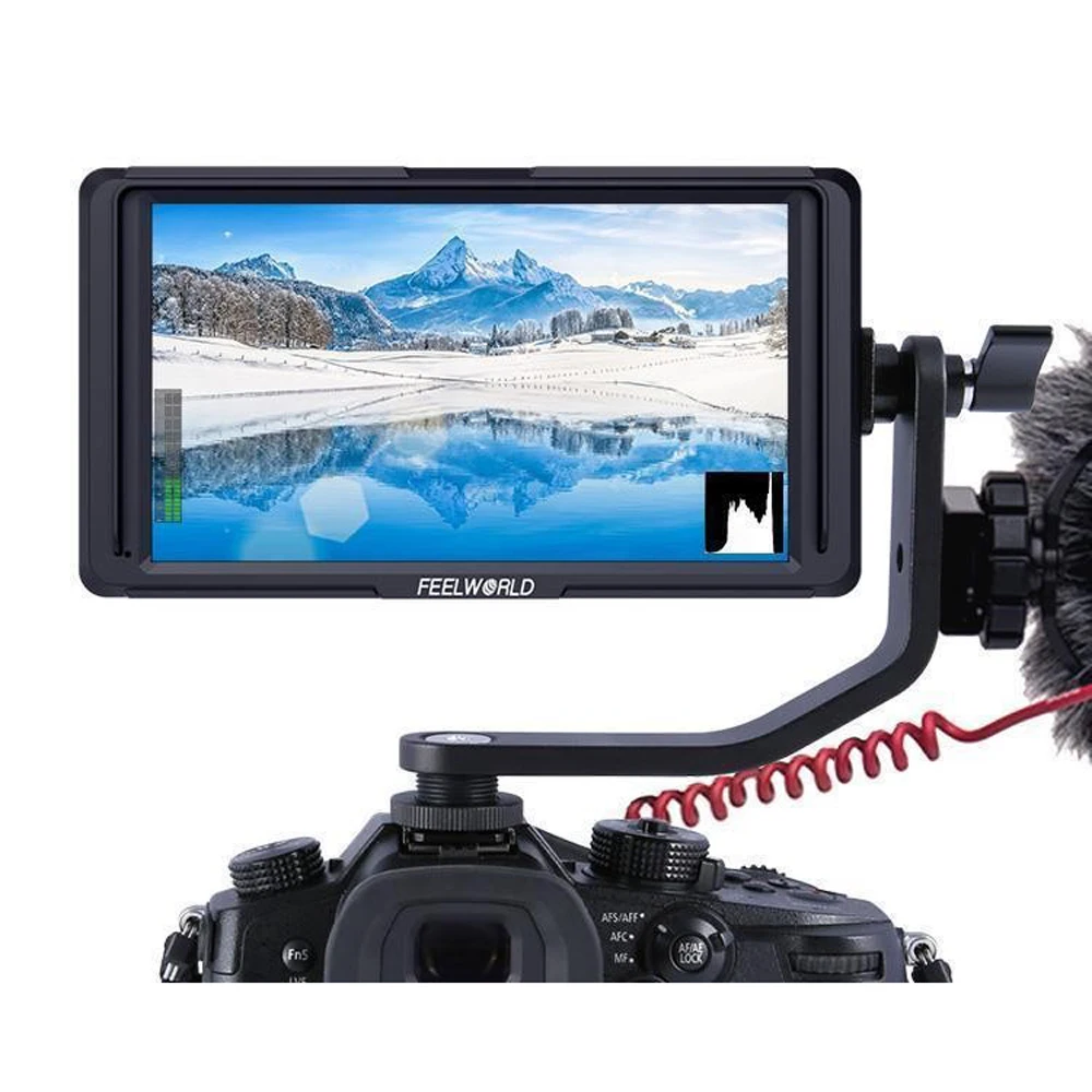 Feelworld F5 профессиональный класс 5 &quotIPS 4K HDMI камера лучший монитор для Canon Nikon Sony DSLR