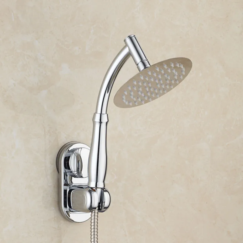High Pressure Shower Heads Hand Hold Supercharge Style Water Saving Stainless Steel Chrome Top Spray With Hose | Обустройство дома