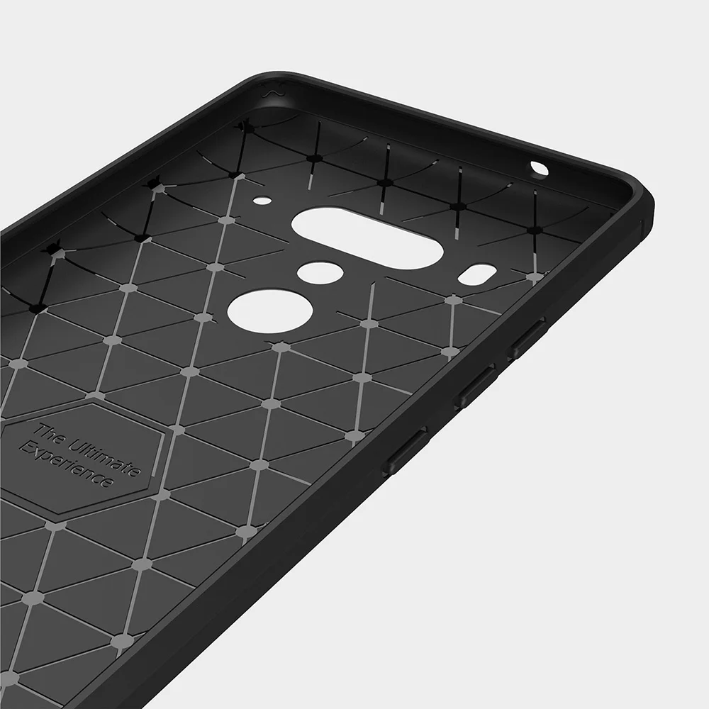 For HTC U12 Plus Case U12+ U12Plus Carbon Fiber Celular Soft Phone Bags Cases for Desire 12 U11 Eyes Life Coque | Мобильные телефоны
