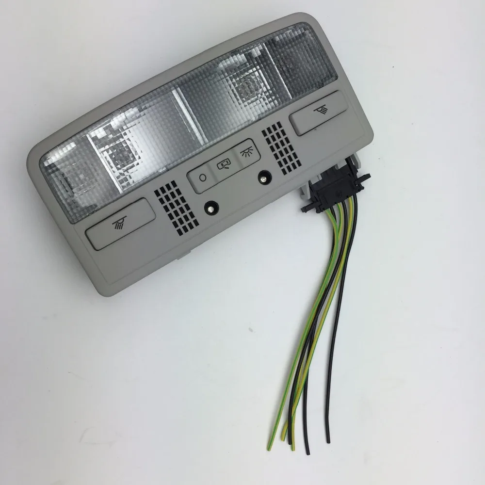 Серый цвет купол свет Интерьер лампа для чтения VW Passat B5 3BD 947 105 2EN|lamp for|lamp for readinglamp