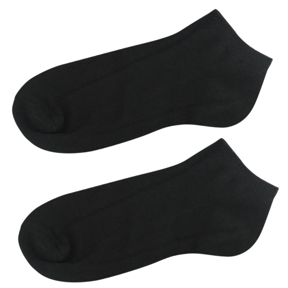 

6 pairs black Socks men Cotton Rich