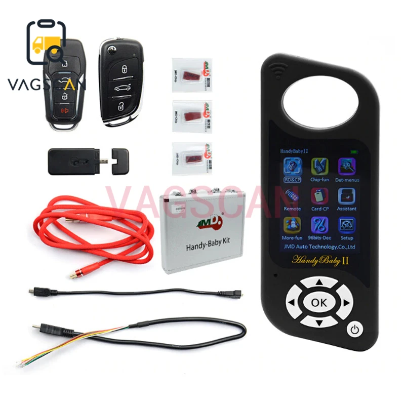 Handy Baby II Auto Key Tool для 4D/46/48/G чипов программатор 2 английский/испанский + G и 96 бит 48