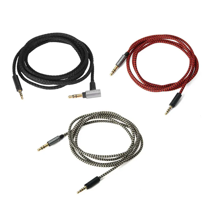 Замена аудио нейлоновый кабель для Sennheiser HD1 на ухо/над ухом/беспроводные