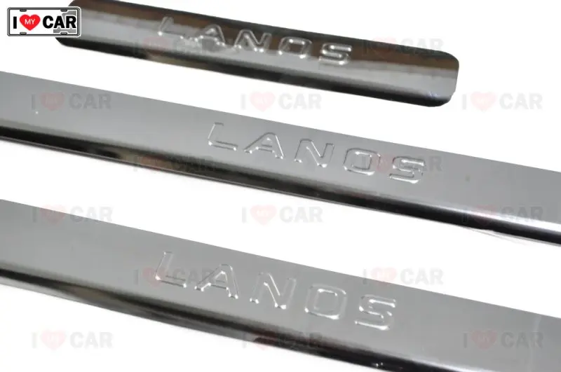 Дверные пороги для Chevrolet Lanos 2004 2015 предохранительная пластина гвардии