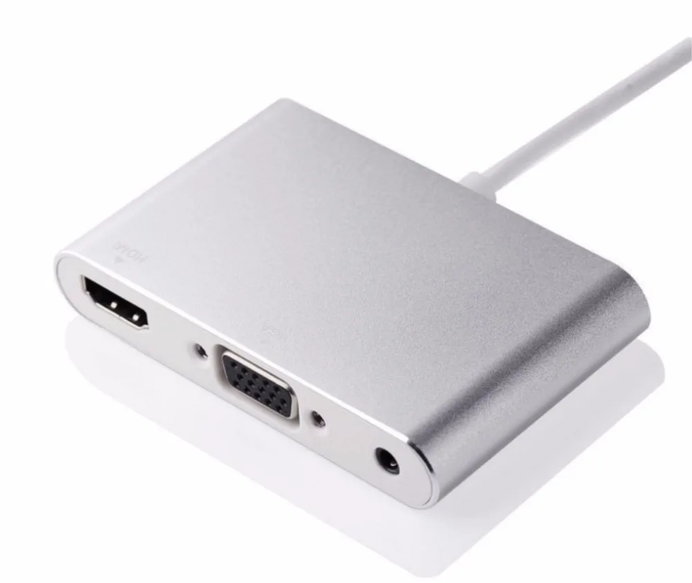 HDTV OTG кабель для iphone к HDMI VGA AV аудио адаптер конвертер с USB линией| |