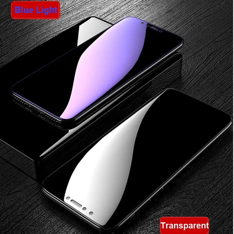 Anti Blue Ray Full Cover Screen Protector for Huawei P20 Pro Lite Film Light Honor 9 10 7X | Мобильные телефоны и