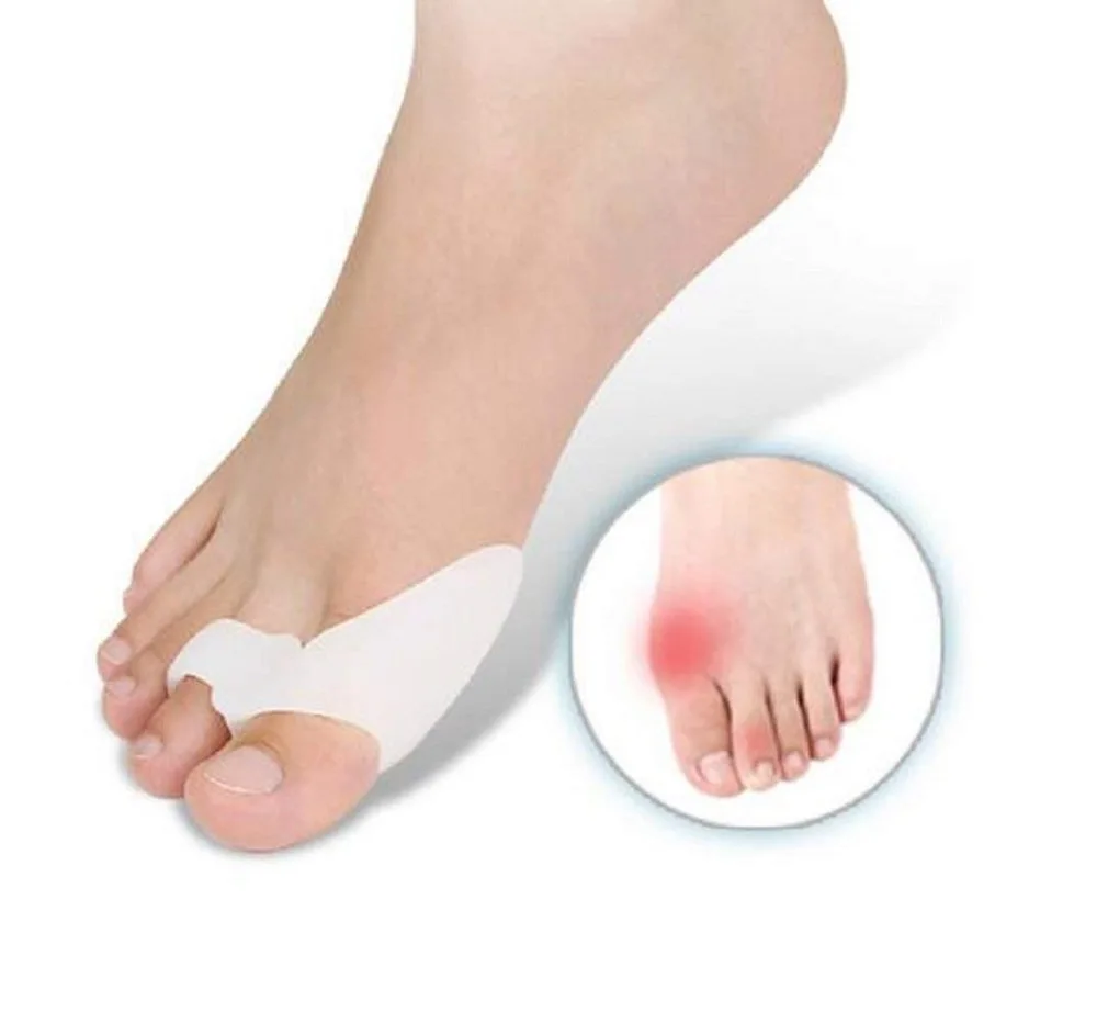 2PCS Hallux Valgus Feet Care Toe Separator Bunion Protectors Straightener Alignment Foot Tool | Красота и здоровье