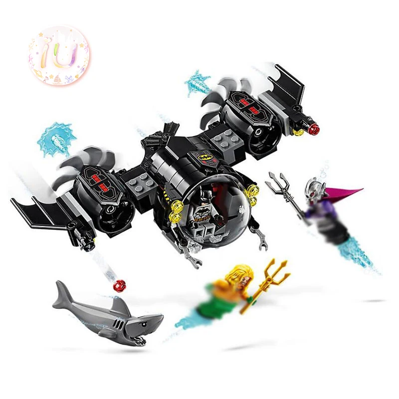 Legoings Новинка! Супер Герои 76116 Бэтмен БЭТМЕН и подводный столкновение
