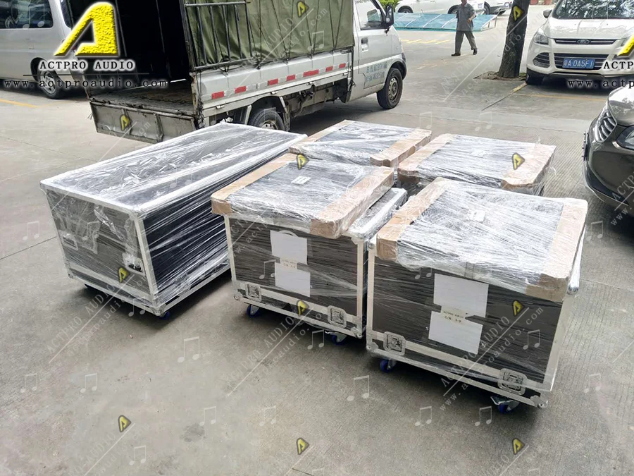 Vt4888 двойной 12inch3-способ полный диапазон активных громкоговоритель линейной цепочки