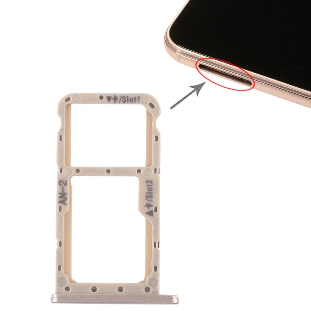 Лоток для sim-карт + лоток sim-карт/Micro SD карта Huawei P20 Lite/Nova 3e | Мобильные телефоны и