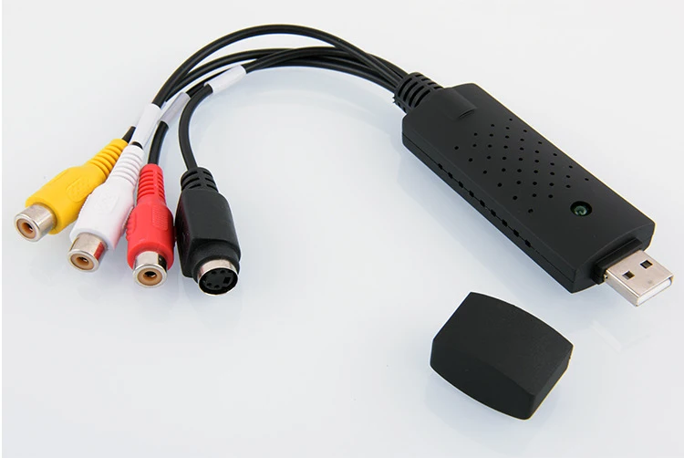 USB2.0 видео адаптер с аудио аналоговый преобразователь видео в цифровой формат аудио видео DVD VHS записи Карта видеозахвата