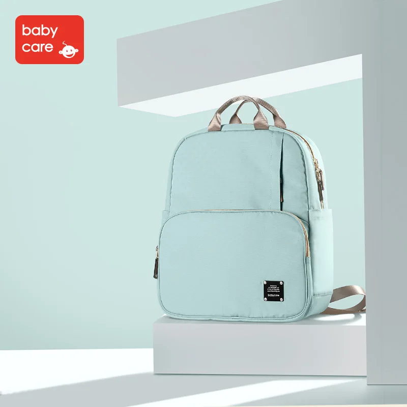 Синий Babycare многофункциональная сумка для мамы Новая модная Большая вместительная сумка на плечо материнская упаковка - Цвет: Синий