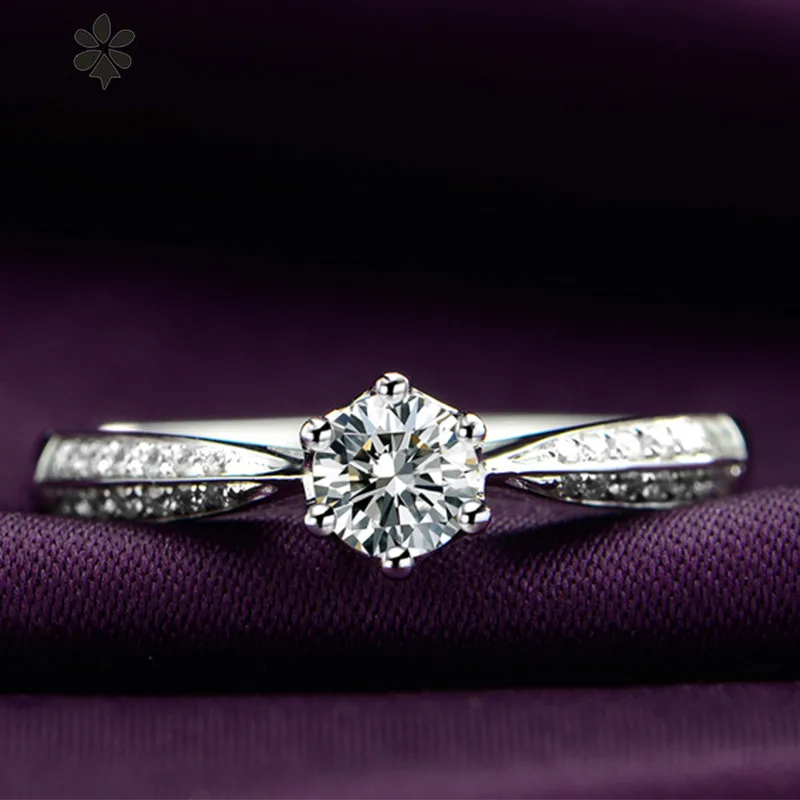 Женское Обручальное Кольцо ANI 18K из белого/желтого/розового золота (AU750) с