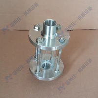 dn15 dn50 threaded glass tube mirrors for choose sanitary tri clamp sight glass stainless steel 304