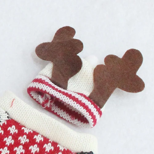 Home Table Decor Christmas Party Wine Bottle Cover Cap Holiday Xmas Santa Deer | Дом и сад