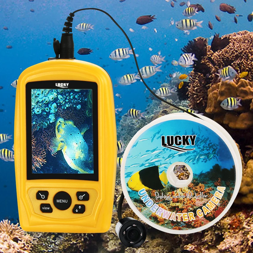 FF 3308 8 портативный Подводные Lucky рыбалки и инспекции камеры Аккумуляторная