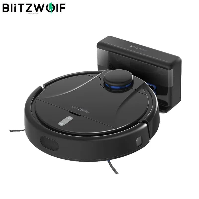 BlitzWolf BW VC1 умный робот пылесос LSD Лазерная навигация 2200Pa сильное всасывание 5200mAh