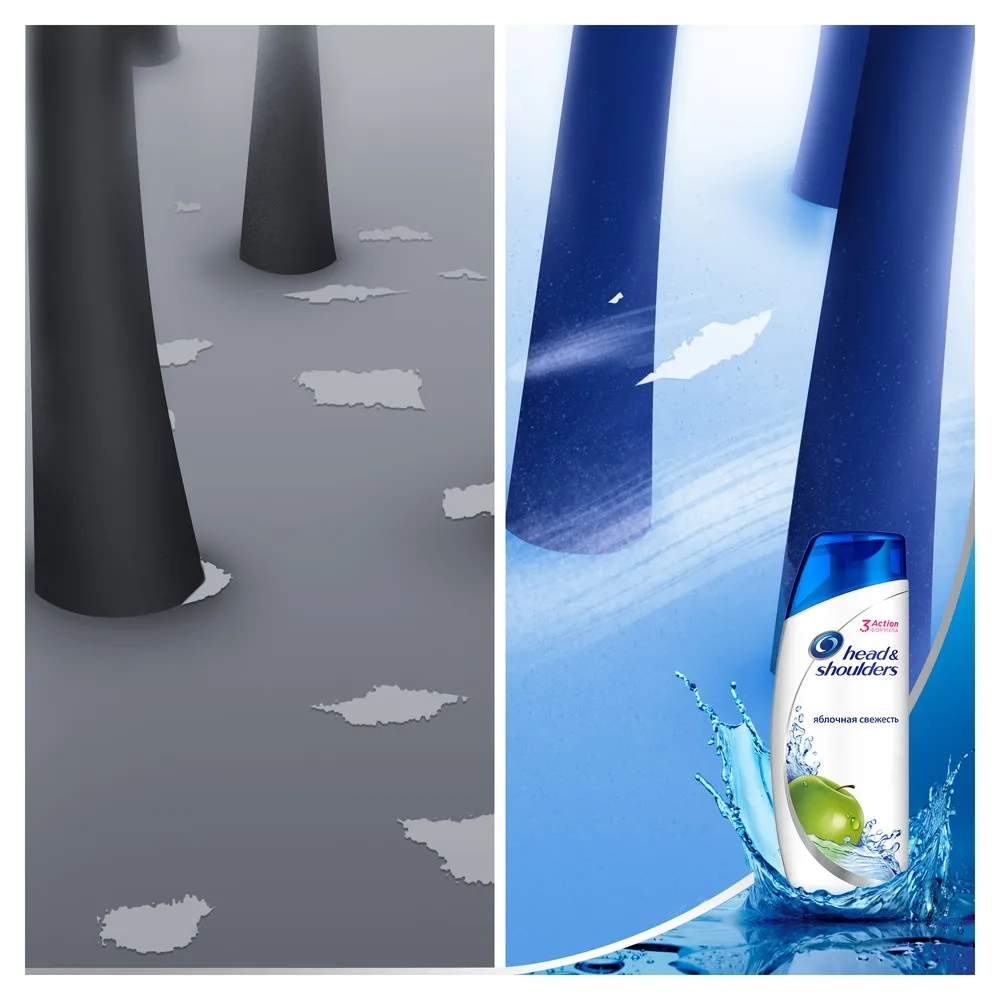 Шампунь против перхоти Head & Shoulders Яблочная свежесть 400 мл. | Красота и здоровье