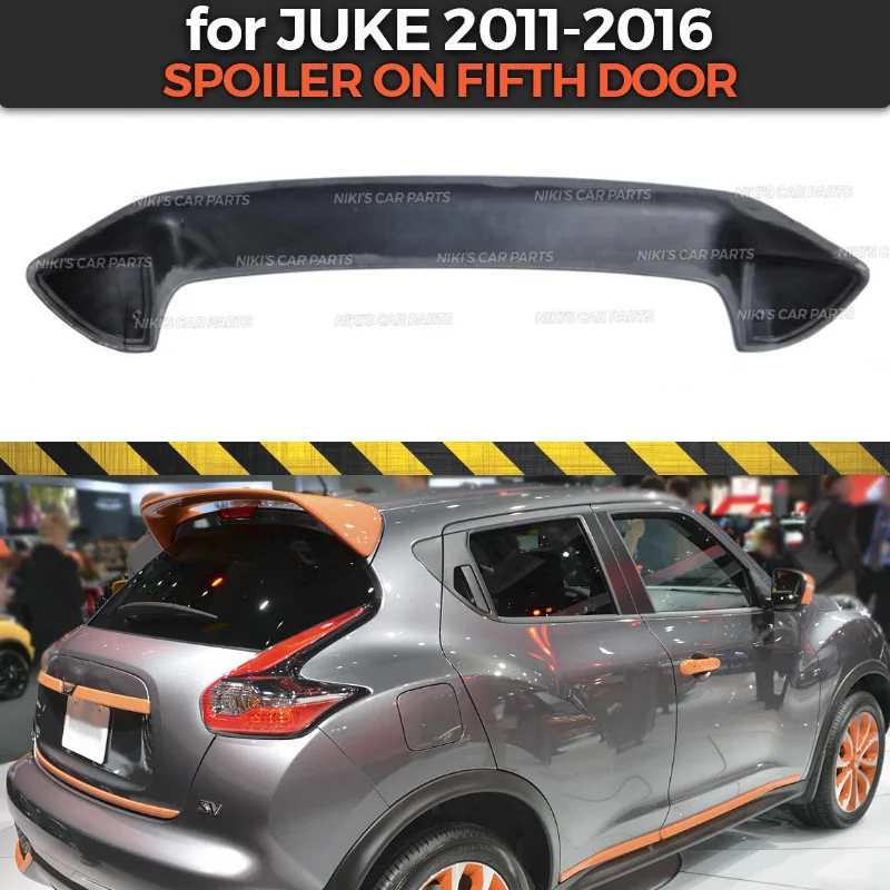 Спойлер на крышу крышки для Nissan Juke 2011 2016 АБС пластик спортивный стиль