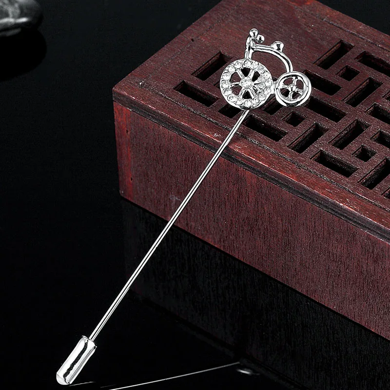 

Donia jewelry bicycle Brooch Bouquet For Women Men Jewelry Men's Pins Brooch Rhinestone Hijab Accessories Broch