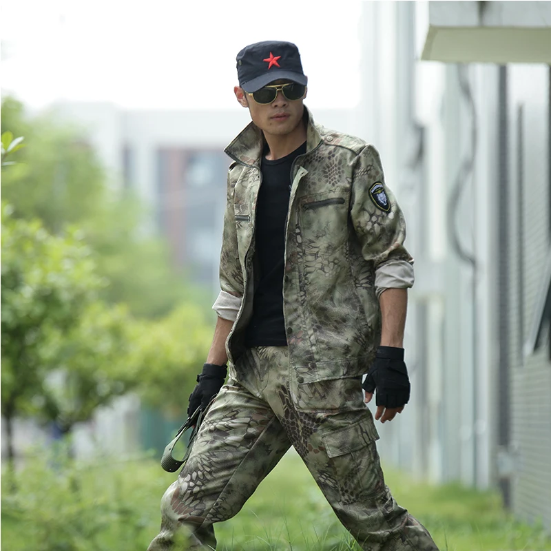 Охота форма SWAT Униформа страйкбола для Для мужчин в стиле милитари с камуфляжным