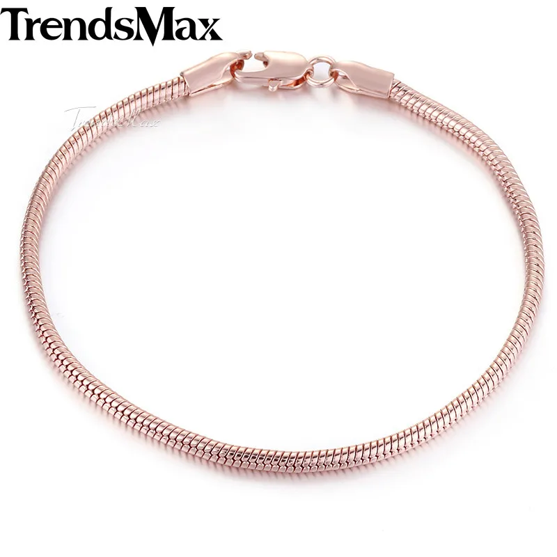 Браслет из змеиной кости 2 мм 18 20 см подарочное ювелирное изделие GB250|jewelry fake|jewelry