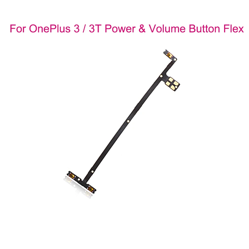 Witrigs кнопка питания громкости шлейф для OnePlus 3/3T/5/5 T/6/6 T/7 Pro Выключение звука ключ