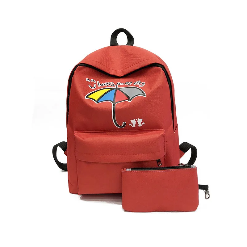 Новые женские холщовые рюкзаки тренд консервативный стиль простая молния