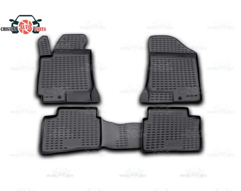 Напольные коврики для Kia Ceed 2006 2012 Нескользящие полиуретановые защиты от грязи