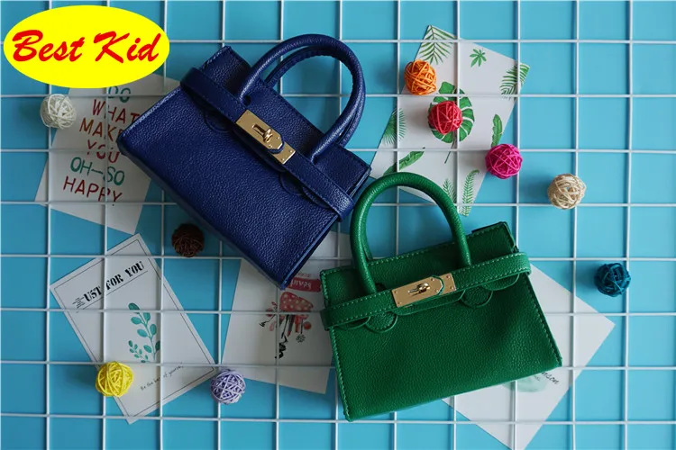DHL! BestKid стильные сумочки детские яркие цветные сумки с короткими ручками для маленьких девочек, мини брендовые сумки для малышей, сумки для монет, кошелек SMT008D