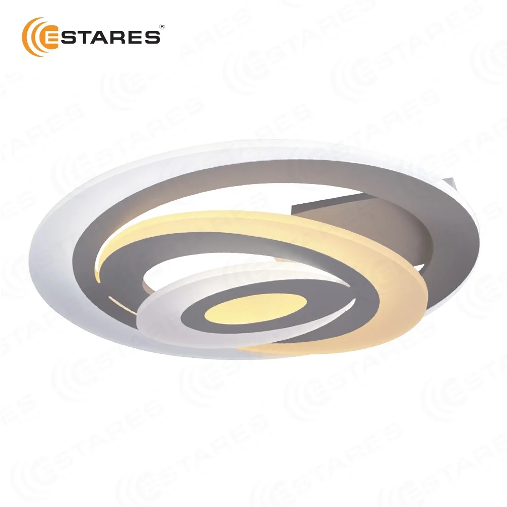 ESTARES Controlled LED Lamp Ceiling Light GEOMATRIA Spiral double 60W OV-500-white-220-ip44 | Освещение