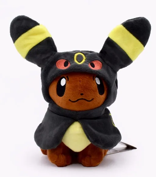 7 видов стилей Eeveelution Eevee Косплей Jolteon Espeon Umbreon Flareon Glaceon vaporion Sylveon плюшевая игрушка аниме куклы - Цвет: A