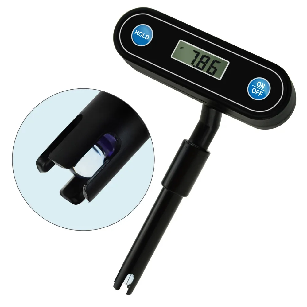 Ph-метр 360deg гибкий угол дисплея твист и Поворотный монитор комплект бытовой питьевой воды, 0,00~ 14.00pH портативный карманный