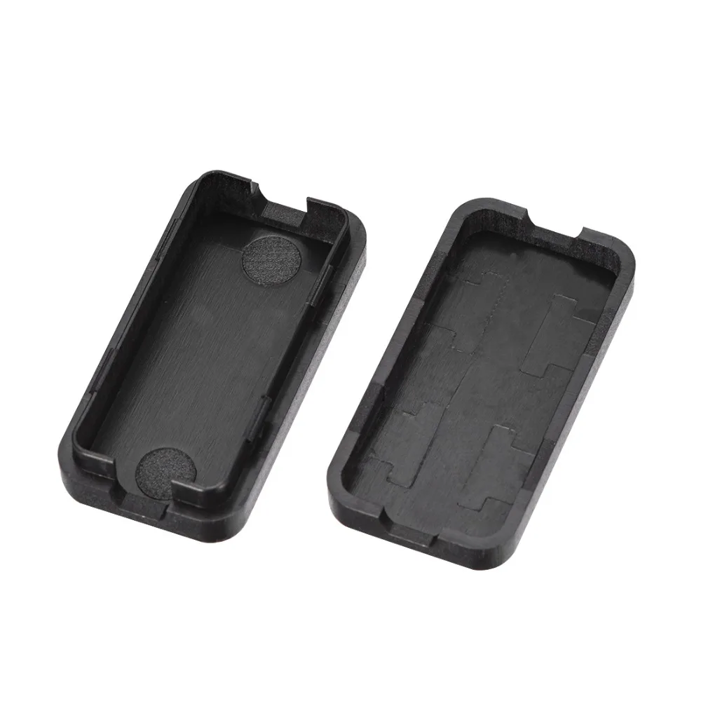 Uxcell 8 шт. 40x20x10 5 мм пластиковый ABS DIY Электронный распределительный ящик черный