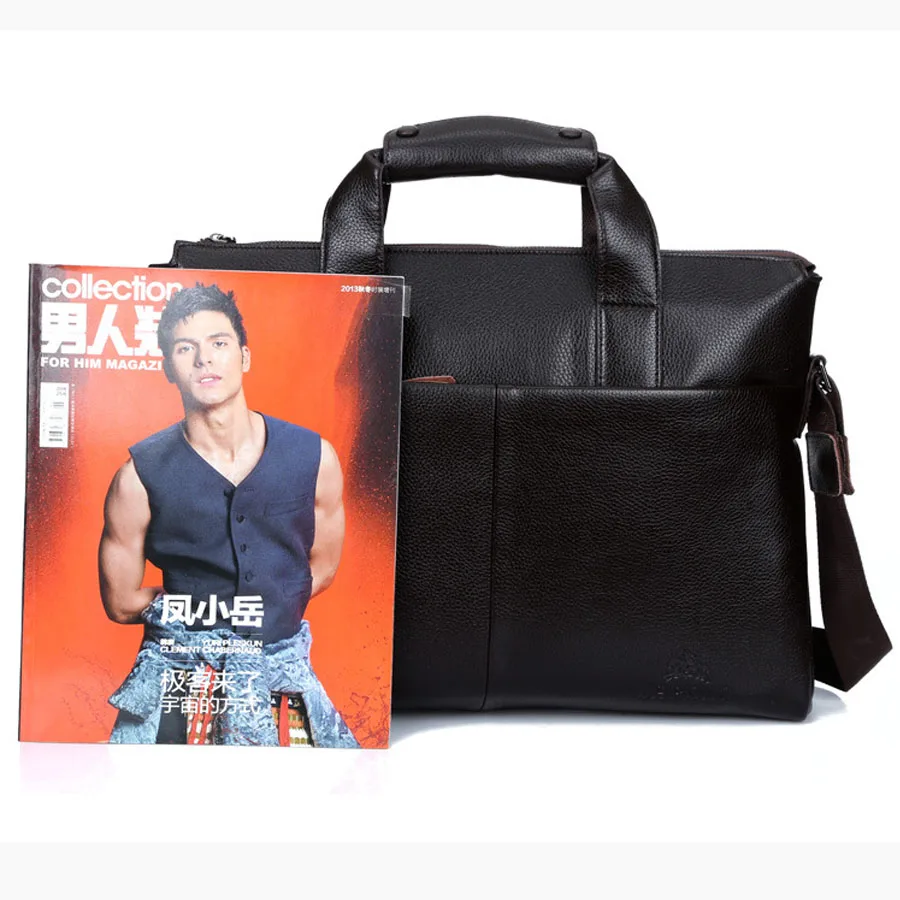 Мужские кожаные портфели из натуральной кожи сумочки tote деловые мужские