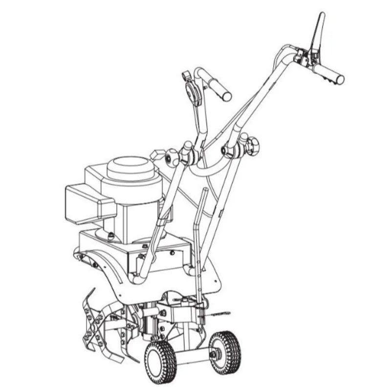 Культиватор бензиновый CARVER T-400 | Инструменты